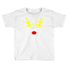 reindeer face novelty christmas Toddler T-shirt
