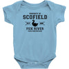 Property of Scofield, Fox River, State Penitentiary Baby Onesie