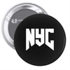 nyc new york city Pin-back button