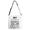 fathers day papa's Adjustable Strap Totes