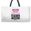 I Never Dreamed I'd Grow Up To Be A Super Cute Teacher But Here I'm Ki Weekender Totes