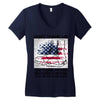 Veteran Don't Thank Me Thank My Brothers &amp; Sister Women's V-Neck T-Shirt