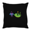 foiled again Throw Pillow