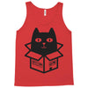 cats love boxes Tank Top