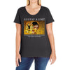 Gustav Klimt The Kiss Ladies Curvy T-Shirt