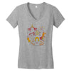 battle of the masters Women's V-Neck T-Shirt