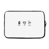 peace love coffee Laptop sleeve