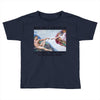 Michelangelo Creation of Adam Toddler T-shirt