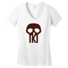 the doctor is in Women's V-Neck T-Shirt