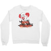 happy halloween clown Crewneck Sweatshirt