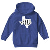 Beto For Senate Texas Map Youth Hoodie