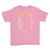 Aquarius Facts Zodiac Youth Tee