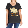 roshi's gym Ladies Curvy T-Shirt