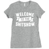 welcome to the shitshow Ladies Fitted T-Shirt