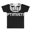 be optimistic transformers   robot optimus prime movie autobots show t All Over Men's T-shirt