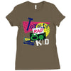 totally rad Ladies Fitted T-Shirt