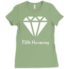 fifth harmony diamond Ladies Fitted T-Shirt