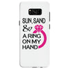 sun, sand &amp; a ring on my hand Samsung Galaxy S8