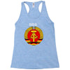 ddr logo blau Racerback Tank