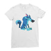 animal funny best Ladies Fitted T-Shirt