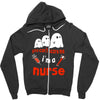 can't scare me Zipper Hoodie