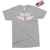 angel wing believe breast cancer Exclusive T-shirt