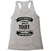Premium Vintage  1981 Racerback Tank