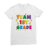 team 1st grade Ladies Fitted T-Shirt