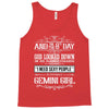 And 8th Day God Look Down So God Made A Gemini Girl Tank Top