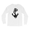 anchor sailor t shirt fashion cross top tee nautical tshirt retro tatt Long Sleeve Shirts