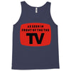 as seen in front of the the tv Tank Top