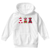 Three Cute But Angry Unicorn Youth Hoodie