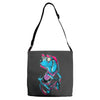 dog biker Adjustable Strap Totes