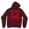 outlaws to the end 2 Unisex Hoodie