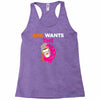 She Wants D - Dunkin Donuts Racerback Tank