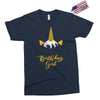birthday unicorn girl Exclusive T-shirt