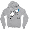 waterfall Zipper Hoodie