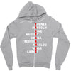 take a knee Zipper Hoodie