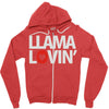 llama lovin' lover Zipper Hoodie