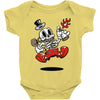 modern hero Baby Onesie