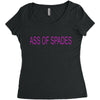 ass of spades Women's Triblend Scoop T-shirt
