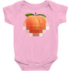 peach t Baby Bodysuit
