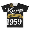 kings are born in 1959 All Over Men's T-shirt