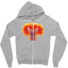 f bomb Zipper Hoodie