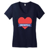 Grenfell Tower Women's V-Neck T-Shirt