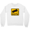 as seen on cctv chav rude,funny,cool,modern,fun Crewneck Sweatshirt