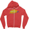 wake up san francisco Zipper Hoodie