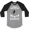 simple man running 3/4 Sleeve Shirt