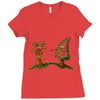 autumn = embarrassment Ladies Fitted T-Shirt