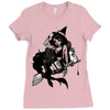 sexy witch Ladies Fitted T-Shirt